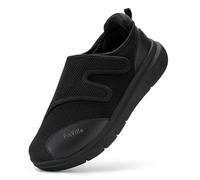 FitVille Chaussures Hommes Extra-Larges Chaussures de Marche Ajustables Chaussons pour Pieds Sensibles Noir 50 EU X-Large