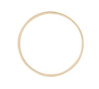 FITYLE Attrape-rêves en en Bois Anneaux Cerceaux Ronds pour Broderie, Attrape-rêves Artisanat Bricolage, Décoration de Mariage - 23cm