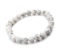 FitYo Bracelets ou Lots de Perles en Pierre Naturelle - Amazonite, Améthyste, Onyx, Quartz Rose… - 4, 6, 8, 10 mm - Bijoux & Créations DIY