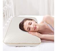 Fityou Oreiller à Mémoire de Forme,Oreiller Ergonomique,Oreiller Orthopédique pour la Nuque,taie d'oreiller Lavable,(70 * 40 * 13cm)