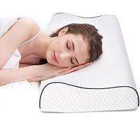 Fityou Oreiller Ergonomique,Oreiller à Mémoire de Forme,Oreiller Orthopédique pour la Nuque,Réglable en Hauteur,Réduit Les Douleurs& Anti Ronflem,taie d'oreiller Lavable 60 * 35 * 9/11cm