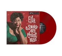 Fitzgerald,Ella - Ella Wishes You a Swinging Christmas (Red Vinyl) [Import]