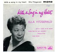 Fitzgerald, Ella - Fitzgerald, Ella With A Song In My Heart EP HMV 7EG8503 VG/VG 1950s picture sleeve