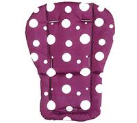 Fitzulam Coussin de poussette imperméable et respirant pour bébé - Pour siège auto et landau - Violet