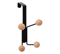 Five 5 simply smart Patère à 4 têtes en bois de cerisier noir