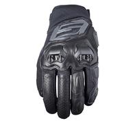 FIVE 830103 Gants de Moto Sport Courts, SF3, Protection 1KP Souplesse Ventilation, Noir, XL
