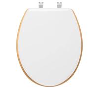 Five - Abattant WC en Bois Blanc et Naturel