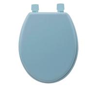 - Abattant WC en Bois Luxe 48cm Bleu Arctique