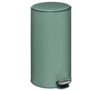 FIVE Bin Poubelle/Poubelle/Poubelle à Pédale 30 L Rétro Vert Delta Métal L.31,5 x P.31,5 x A.62 cm