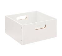 Five - Boîte de Rangement 31 x 31 x 15 cm Bois Couleur Blanc