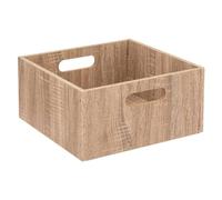 Five – Boîte de rangement en bois 31 x 31 x 15 cm couleur chêne