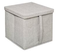 Five - Boîte de Rangement avec Couvercle en Polycoton 31 x 31 x 31 cm