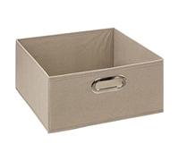 Five - Boîte de Rangement Beige Lin 31 x 31 x 15 cm
