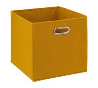 Five - Boîte de rangement Jaune moutarde 31 x 31 x 31 cm