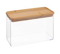 5five Boîte de rangement rectangulaire en bambou 2 L