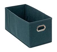 Five - Boîte de Rangement Tissu Bleu Pétrole15 x 31 x 15 cm