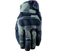 Five Boxer Camo, gants imperméables S Noir/Olive Noir/Olive