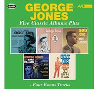 Five Classic Albums Plus (Grand Ole Opry's New Star / George Jones Sings / Sings White Lightning And Other Favorites / Salutes Hank Williams / Sings Bob Wills)