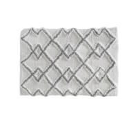 Five Desconocido Tapis Ethnique en Coton Gris 50 x 75 cm