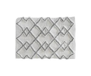 Five Desconocido Tapis Ethnique en Coton Gris 50 x 75 cm