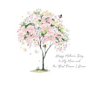 Five Dollar Shake - Carte de fête des mères - Happy Mother's Day to my Mum and the Best Person I know - Arbre