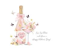 Five Dollar Shake - Carte de fête des mères - Sip Sip Sip Rose and Have a Happy Mother's Day