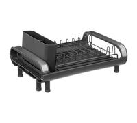 Five - Égouttoir à Vaisselle Compact et Extensible en métal et polypropylène Gris