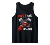 Five Fast 5 Curious Years - Racing Five Fast Birthday Débardeur