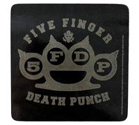 Five Finger Death Punch Brass Knuckle Coaster - Five Finger Death Punch Brass Knuckle Coaster [Import]