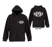 Five Finger Death Punch - Felpa Con Cappuccio E Zip Small Knuckles [Import]