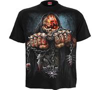 Five Finger Death Punch Game Over Homme T-Shirt Manches Courtes Noir Regular/Coupe Standard