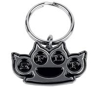 Five Finger Death Punch Porte-clés standard : Knuckle, Noir, taille unique