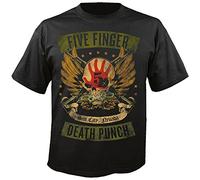 FIVE FINGER DEATH PUNCH - Locked and Loaded - T-Shirt Größe L