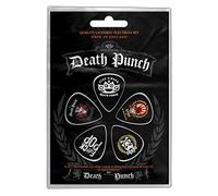 Five Finger Death Punch Lot de 5 médiators avec logo Knuckles