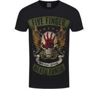 Five Finger Death Punch T-Shirt Locked And Loaded Homme Noir Noir G
