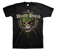 Five Finger Death Punch - T-Shirt # S Black Unisex # War Head