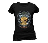 Five Finger Death Punch - T-shirt TROUBLE - Femme (L) (Noir)