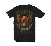 Five Finger Death Punch - T-Shirt # XXL Black Unisex # Locked & Loaded [Import]