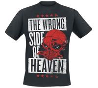 Five Finger Death Punch The Wrong Side of Heaven - The Righteous Side of Hell Homme T-Shirt Manches Courtes Noir L