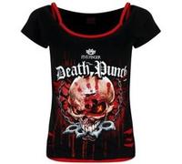Five Finger Death Punch Top Spiral Assassin 2 in 1 Femme Noir Noir G