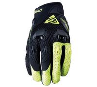 FIVE Gants Stunt Evo Airflow Black / Yellow Fluo S