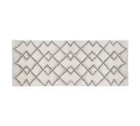 Five - Grand Tapis de Salle de Bain en Coton déco Gris Ethnique 50 x 120 cm