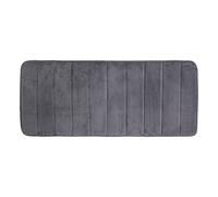 Five - Grand Tapis de Salle de Bain Gris à mémoire de Forme 50 x 120 cm