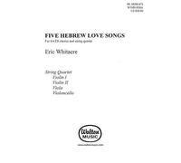 Five Hebrew Love Songs / Set De Partitions