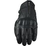 FIVE KANSAS gants en cuir noir L