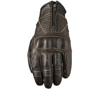FIVE KANSAS gants en cuir marron XL