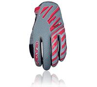 Five L'Enduro Air répond entièrement aux exigences de la Pratique Enduro. L'Enduro Air Vous Aides à palier à Tous Les aléas liés à la Discipline. Gants de Vélo Gris/Rouge M