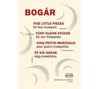 Five Little Pieces For Four Trumpets / Score + Parties