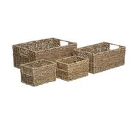 Five - Lot de 4 Paniers en Seagrass Naturel