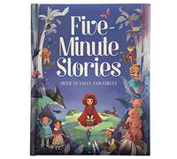 Five-Minute Stories: Over 50 Tales and Fables by Cottage Door Press NEUF